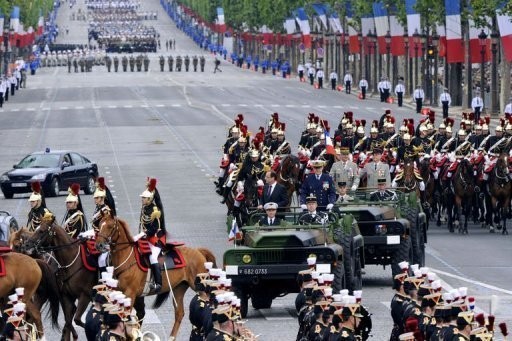 Cérémonies Nationales du 14 Juillet  ...  à Paris !