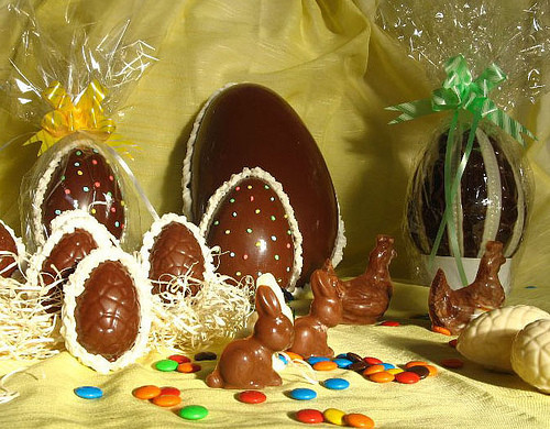 Quelques chocolats de Pâques  ...  pour vous !