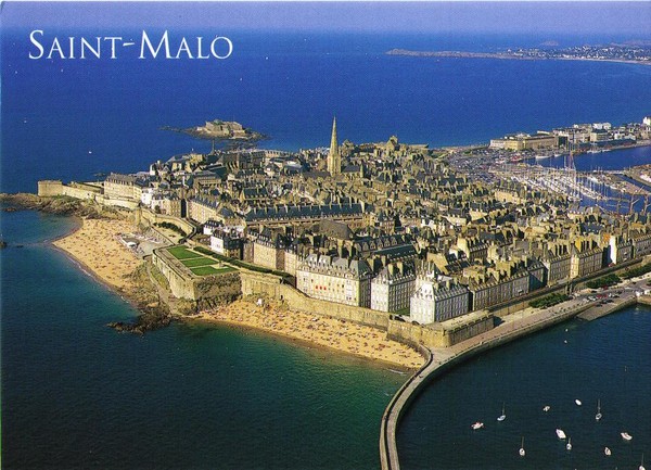 Pour mon amie Marité   ...   photos de Saint Malo !