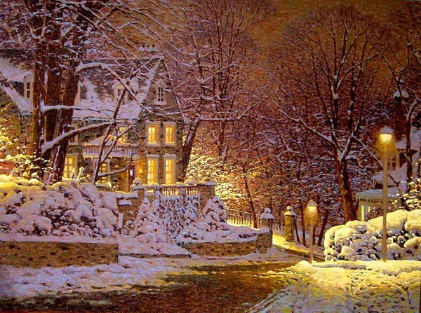 Les Peintures hivernales de Richard Savoie  ...