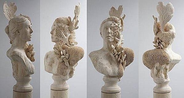 Magnifiques sculptures en bois ... Morgan Herrin !
