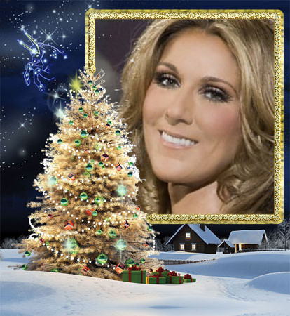 Céline Dion chante     ...    "Blue Christmas"  !