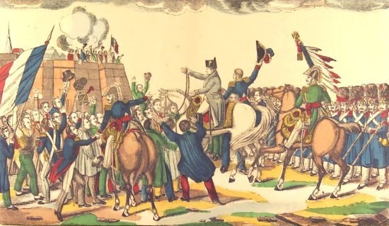7 mars 1815 : entrée de Napoléon à Grenoble  ...