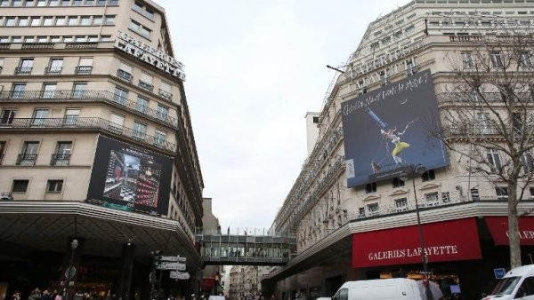 Galeries Lafayette sur les Champs-Elysées en 2018 !    