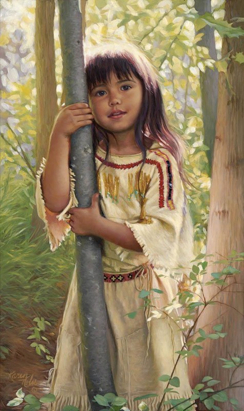 Karen Noles     ...    peintures amérindiennes !