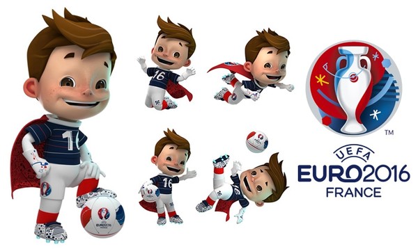 Pour les fans de Foot  ...  Mascotte Euro 2016  !