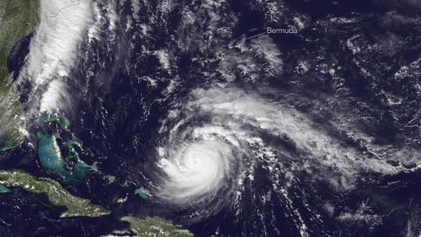 L'ouragan Gonzalo a touché les Bermudes  ...