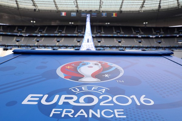 Logo de l' EURO 2016 au Stade de France  ...
