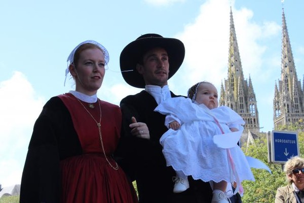 Festival de Cornouaille à Quimper  ...  vues du défilé !