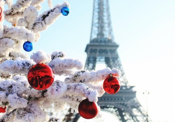 Toujours pas de Noël Blanc   ...   à Paris !