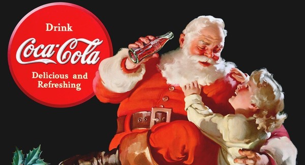Joyeuses fêtes ... avec "Coca-Cola" !