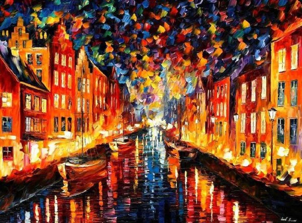 Léonid Afremov    ...    peintures d'art  !