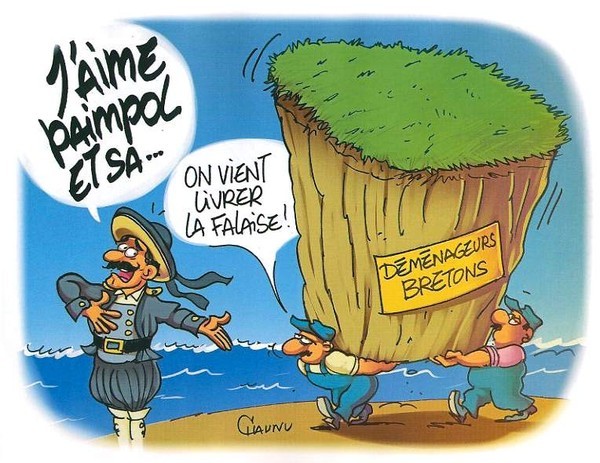 Un peu d'humour  breton  ...   dessiné par Chaunu  !
