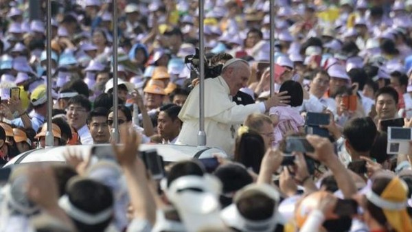 Pape François :  La fin d'un voyage triomphal en Asie !