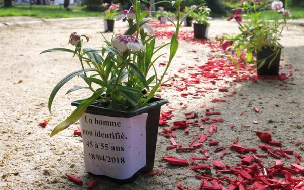 L’émouvant hommage aux morts de la rue à Paris ...