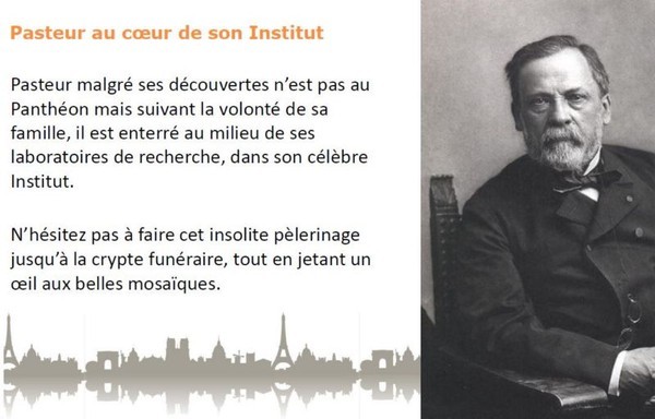 Pasteur au coeur de son institut    ...