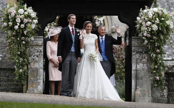 Premières photos du mariage de Pippa Middleton !