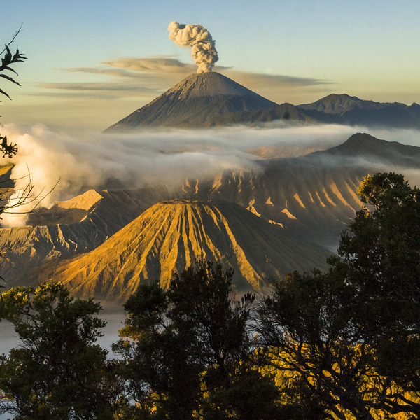 Lever du soleil sur le Mont Bromo, en Indonésie !