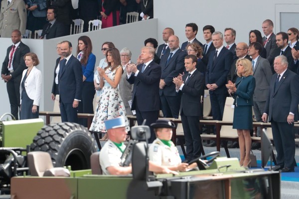 Donald Trump & Emmanuel Macron au défilé !