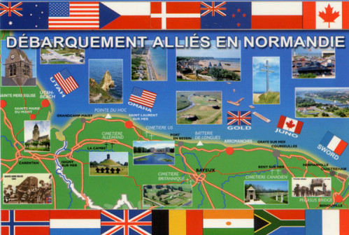 6 Juin 1944  ...  Débarquement en Normandie  !