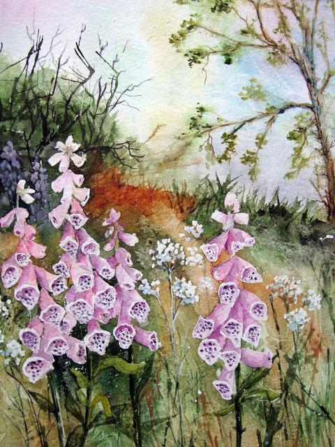 Yvonne Harry ... artiste peintre floral !