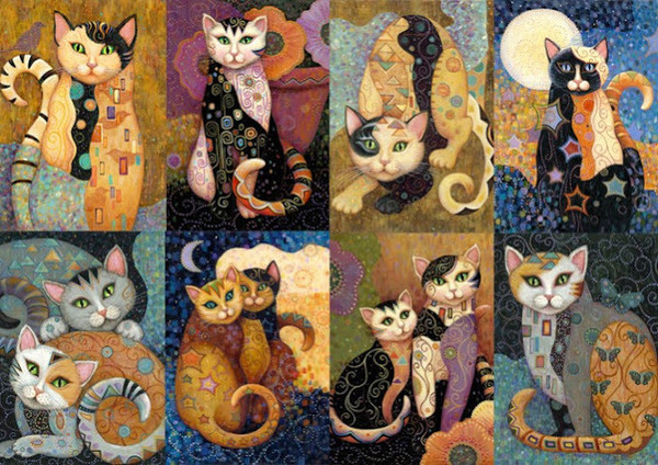Les magnifiques chats de Marjorie Sarnat    ...