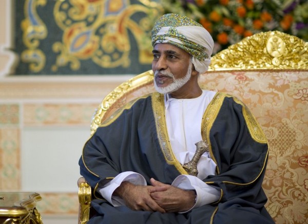 Le sultan d'Oman, Qabus ibn Saïd   ...