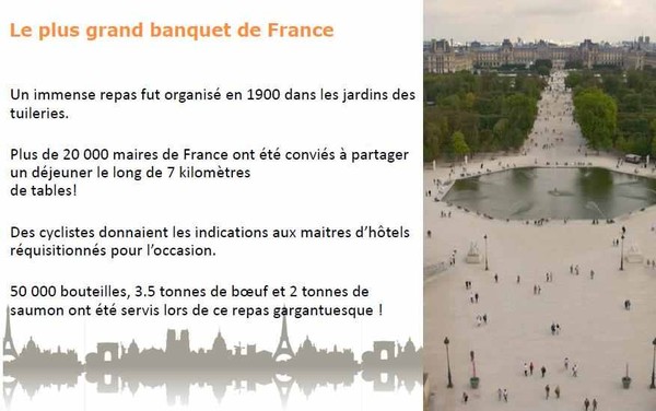 Le plus grand banquet de France   ...