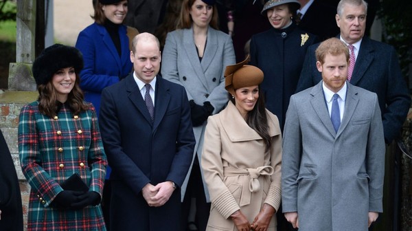 Meghan Markle :  Noël avec la famille royale britan­nique !