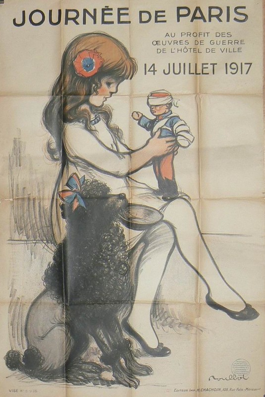 Poulbots de Montmartre   ...  affiche de F. Poulbot !