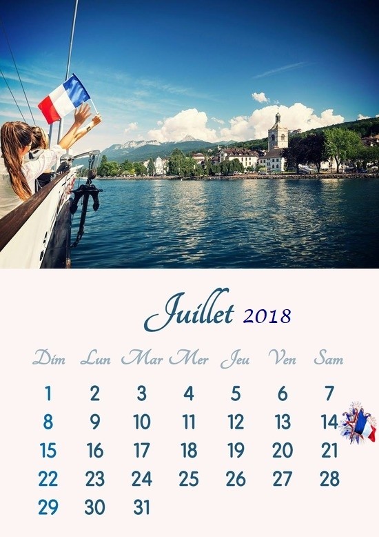 Fête Nationale Française ... le 14 Juillet 2018 !