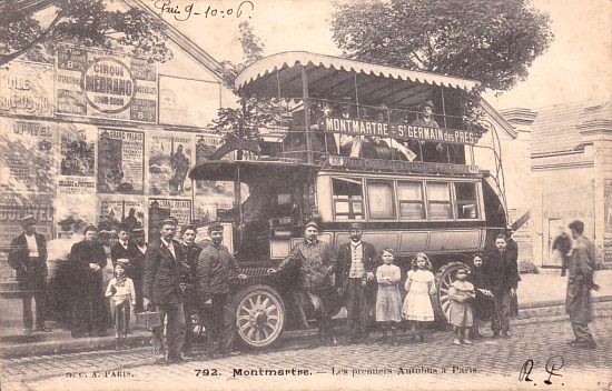 11 juin 1906 : inauguration des autobus parisiens   ...