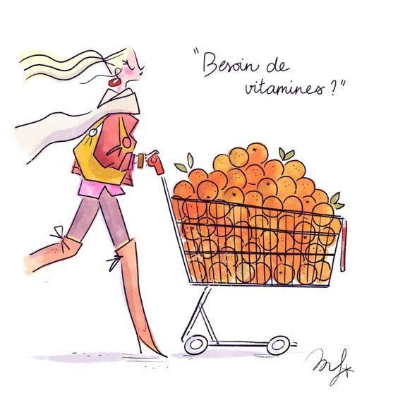 Besoin de vitamines   ...  Servez-vous largement !