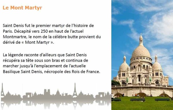 Le Mont Martyr  en l'honneur de St Denis  ...