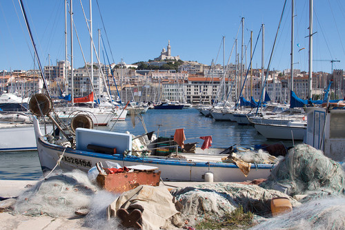 Le port le plus célèbre de france  ...  Marseille  !