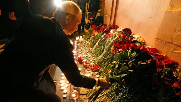 Attentat de St Pétersbourg  ...  14 morts, 49 blessés !