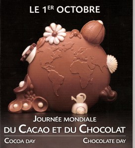 1er Octobre  ...  journée mondiale du chocolat !