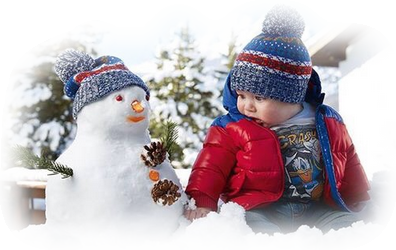 N'aies pas peur petit homme   ...  C'est de la neige !