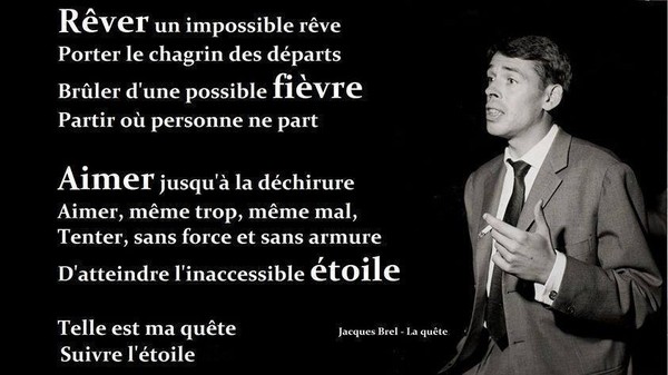 Citations de Jacques Brel ...
