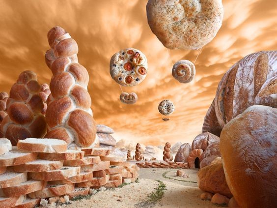 Paysages culinaires   ...   de Carl Warner !