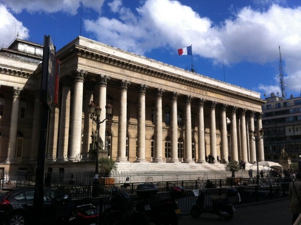 Le Palais Brongniart  ... ou "la Bourse de Paris" !