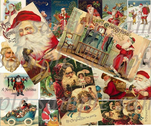 Quelques images de Noël   ...   Vintage !