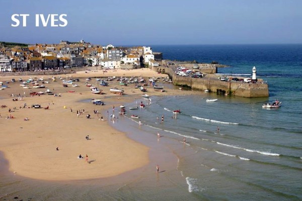 Porthminster Beach et St Ives, Cornouailles, Angleterre !