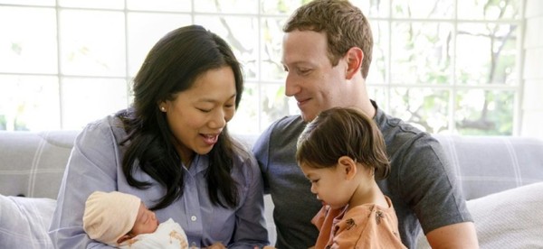 Mark Zuckerberg annonce la naissance de sa 2ème fille !