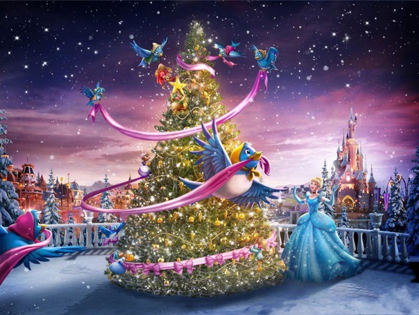Joyeux Noël   ...    chez Disney   !