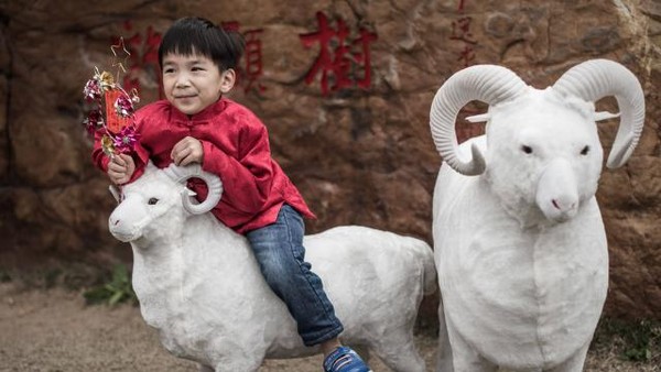 Nouvel An Chinois    ...   l'année de la Chèvre !