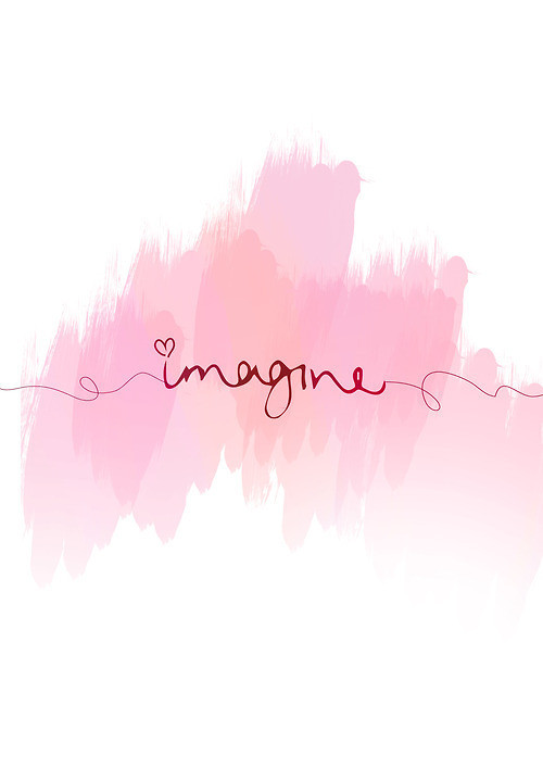 Quand tout va mal ... imagines ta vie est en rose !