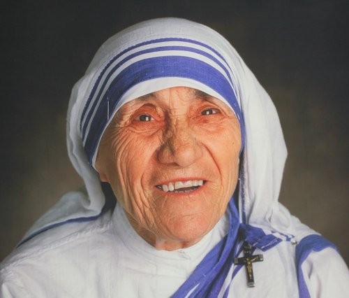 Une jolie citation   ...   signée Mère Teresa !