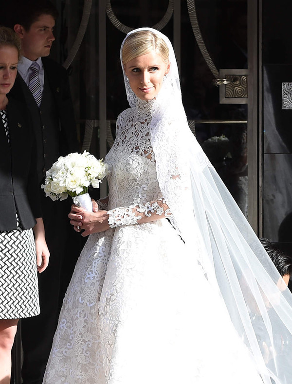 Nicky Hilton, sublime en robe de mariée ...