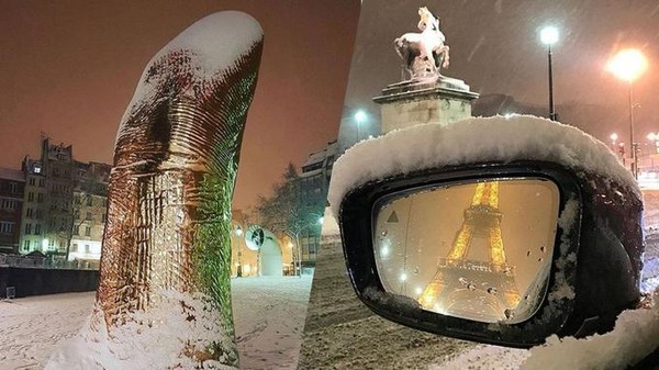 Tombe la neige   ...   chante ADAMO !  